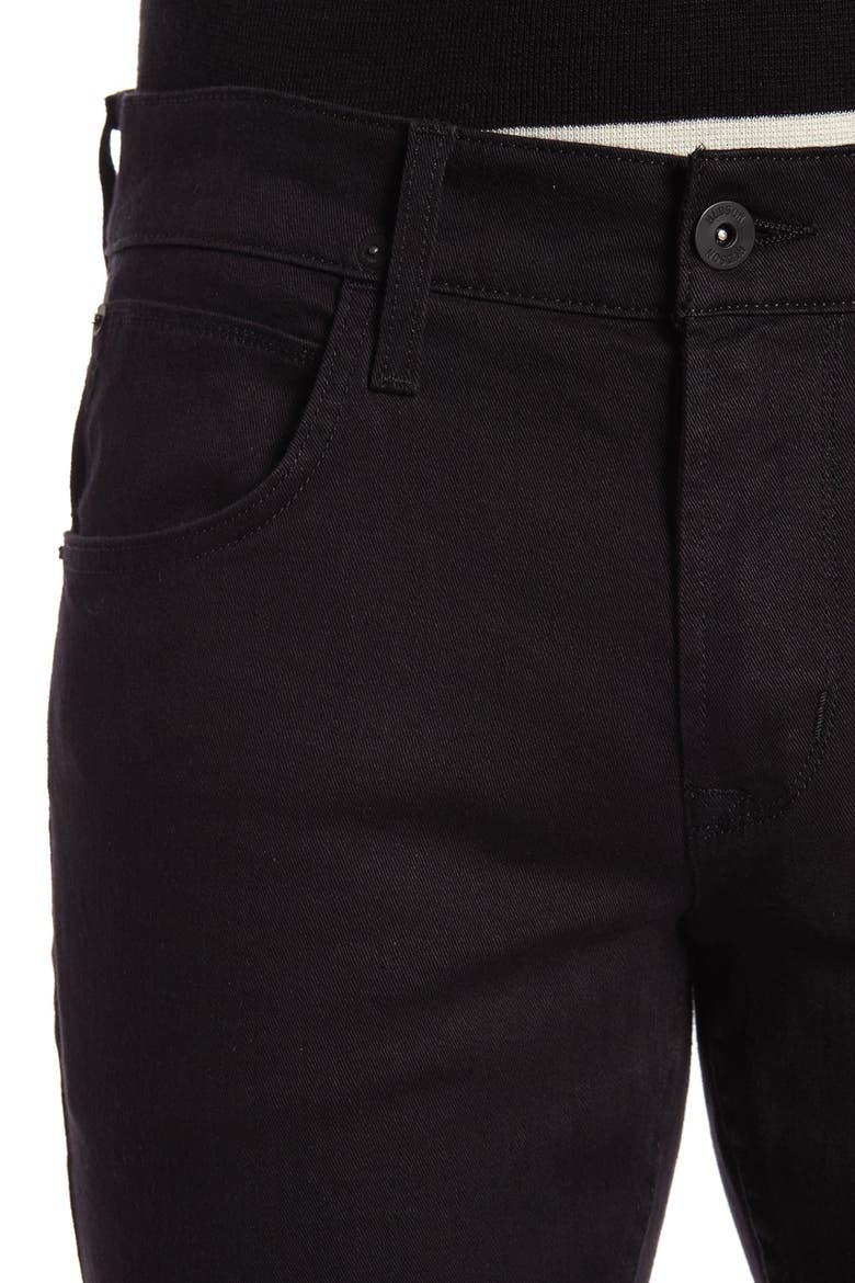 Blake Slim Straight Jeans, Alternate, color, BLACK