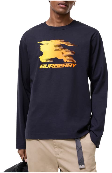 Long-sleeve Knight Cotton T-shirt