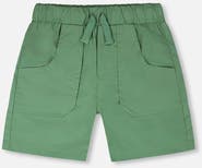 Deux par Deux Parachute Shorts with Patch Pockets