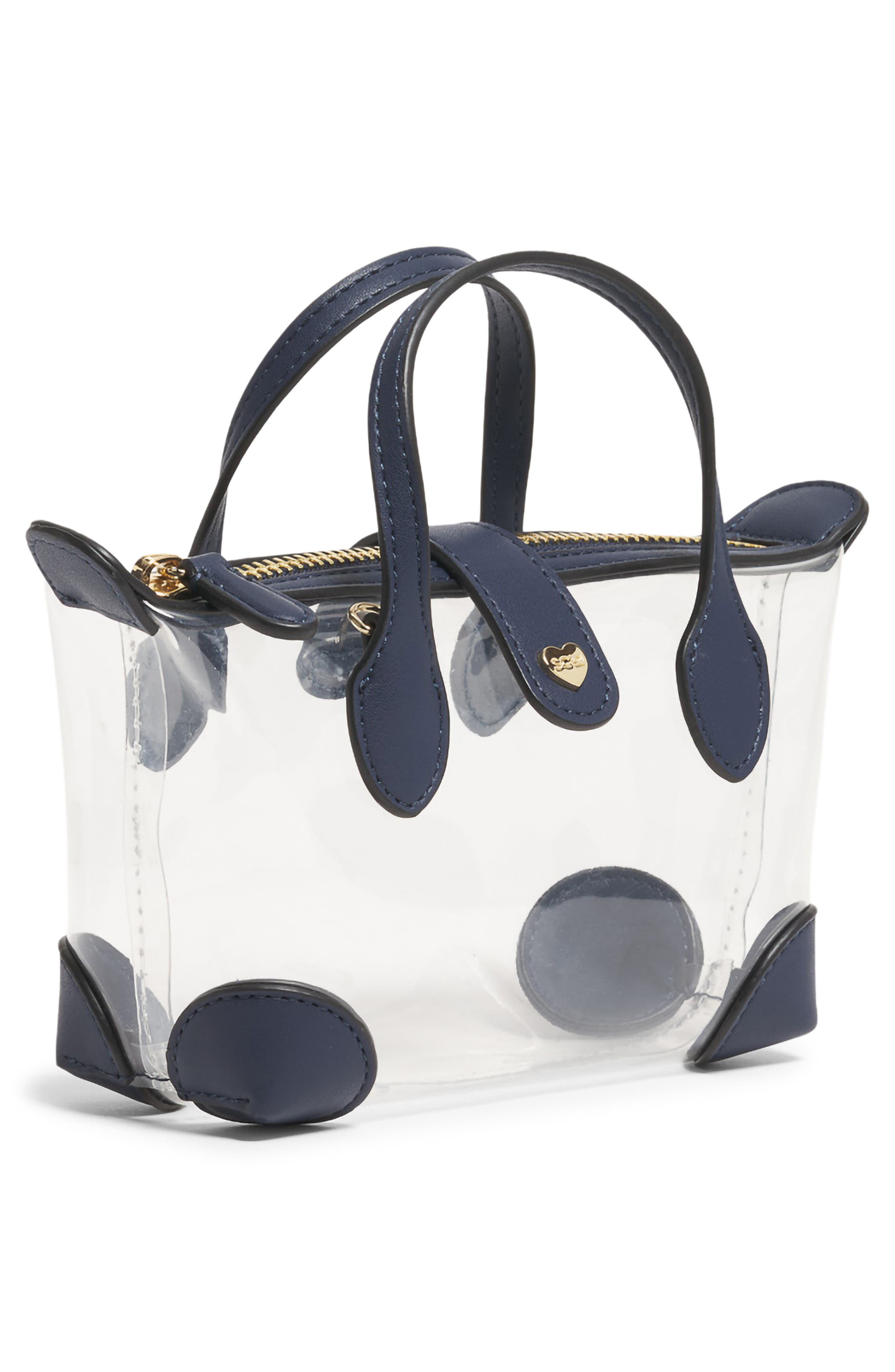 Stoney Clover Lane Clear Crossbody Bag, Alternate, color, Sapphire