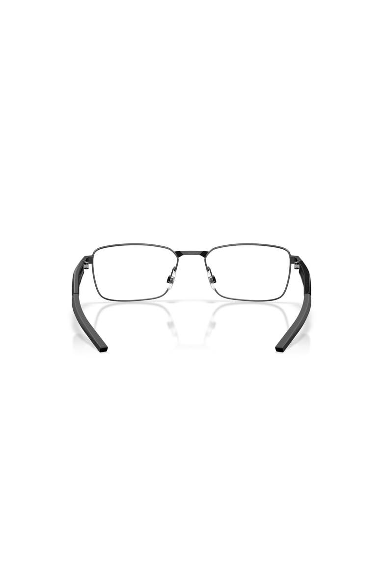Oakley 56mm Rectangle optical glasses, Alternate, color, Grey