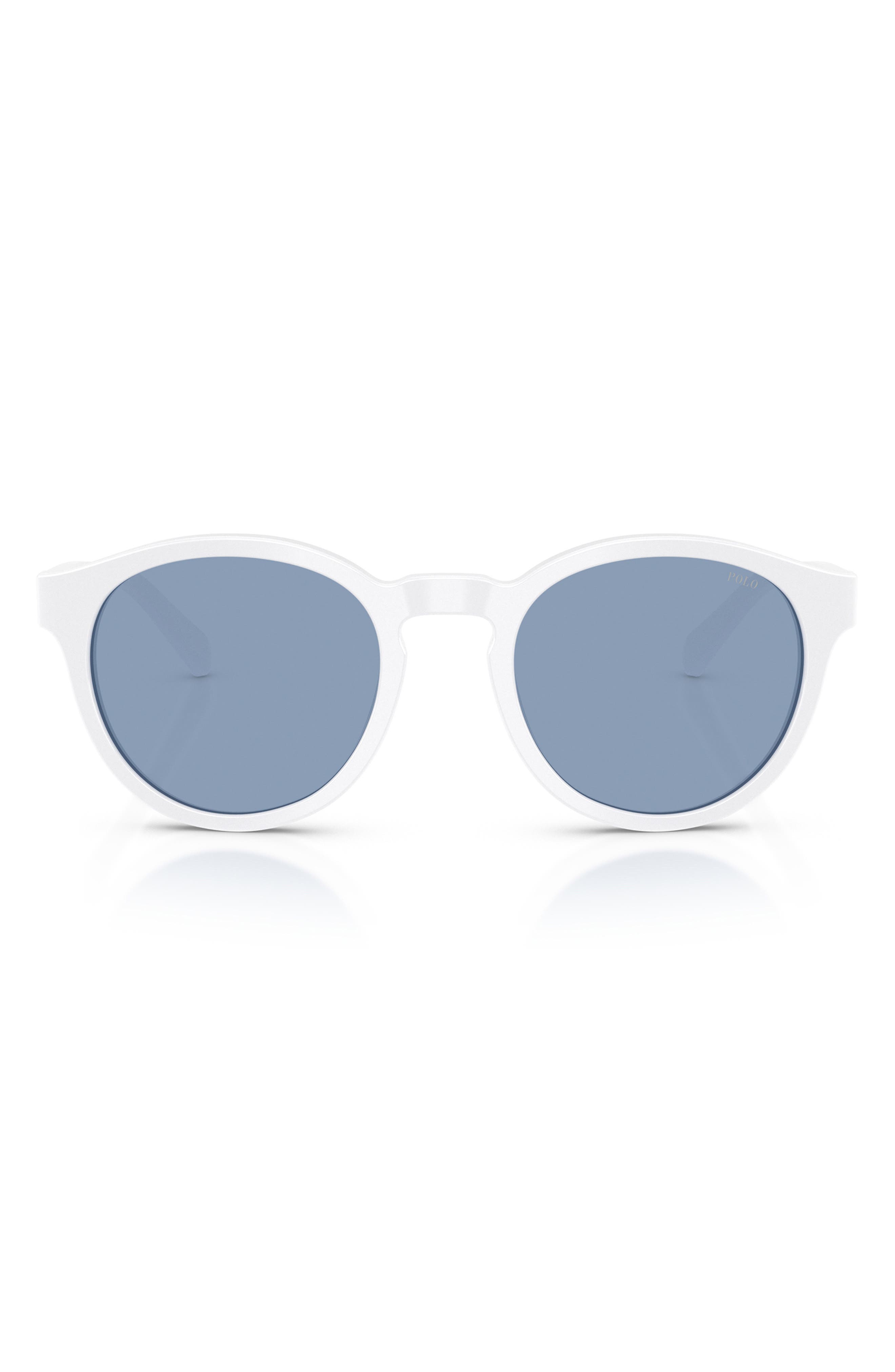 SHINY WHITE / LIGHT BLUE