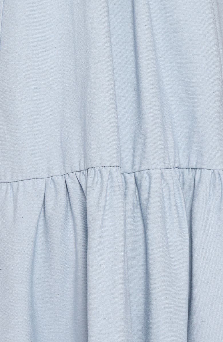 Petal & Pup Eimear Halter Maxi Dress, Alternate, color, Blue