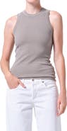 AGOLDE Leigh Rib Racerback Tank