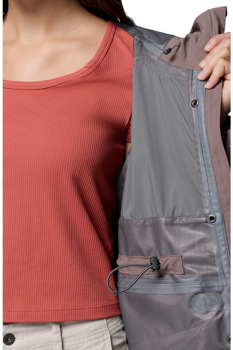 AmazeRain™ 3L Shell Jacket, Alternate, color, IRON