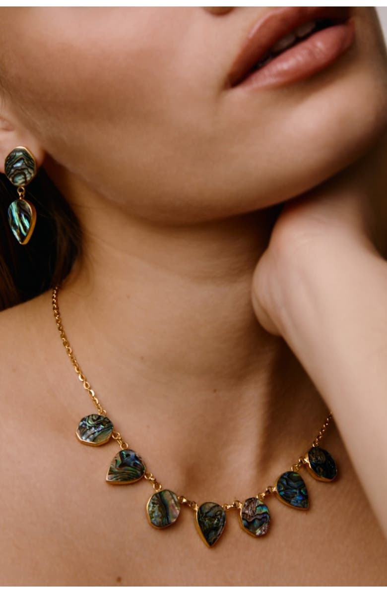 Freya Rose Warrioress Paua Drops, Alternate, color, Paua Drop