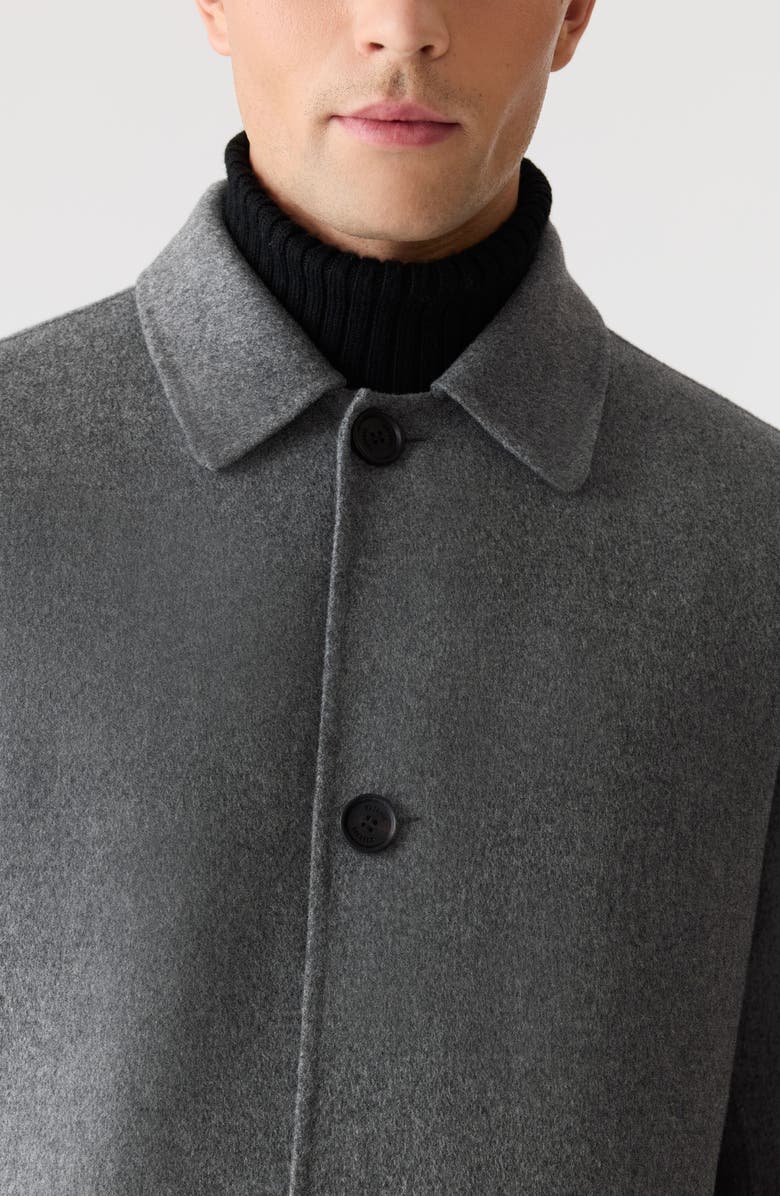 Mackage Beckett Wool Coat, Alternate, color, Carbon Mix