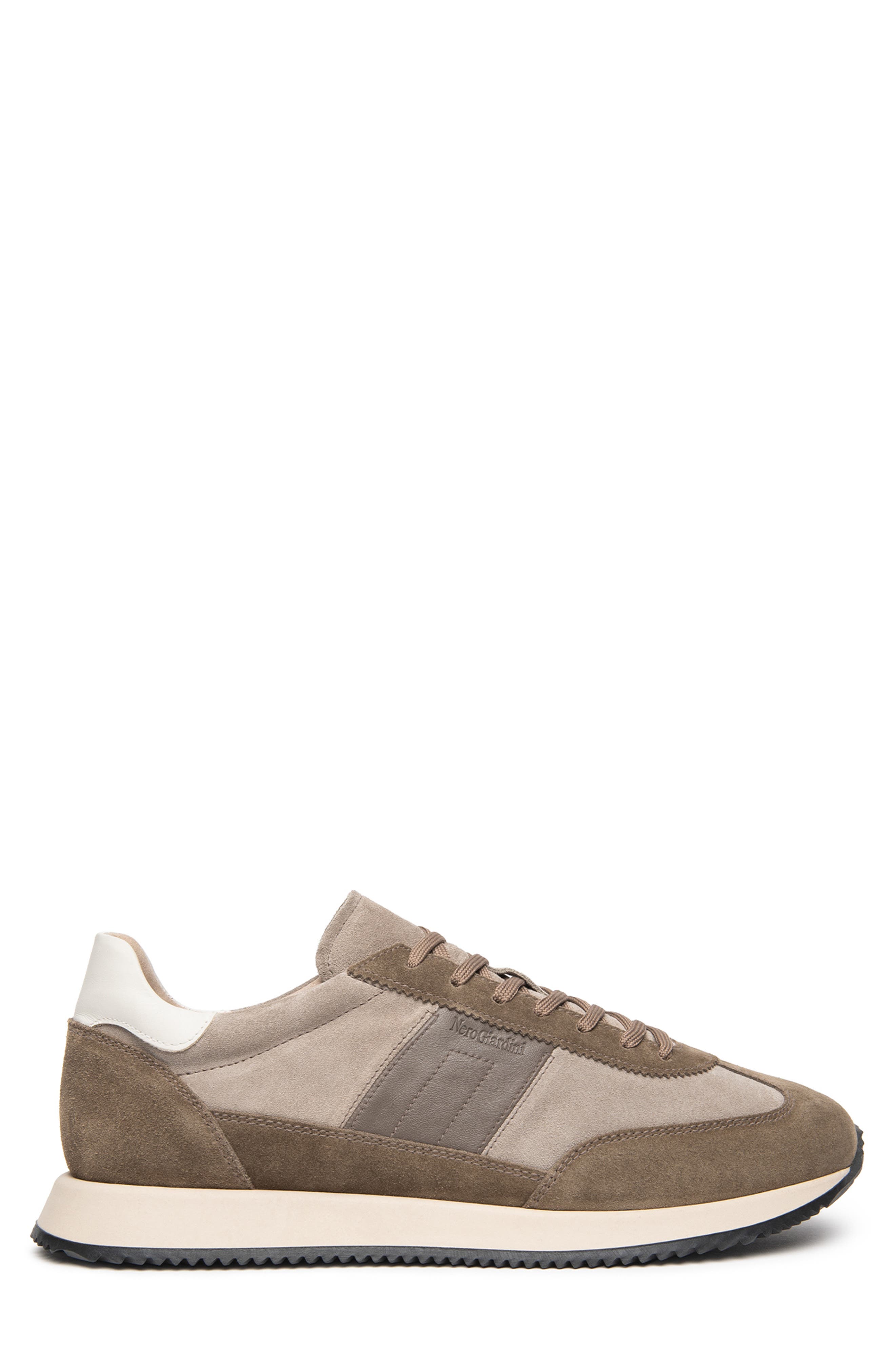 Retro Leather Lace Up Sneaker, Alternate, color, TOASTED TAUPE