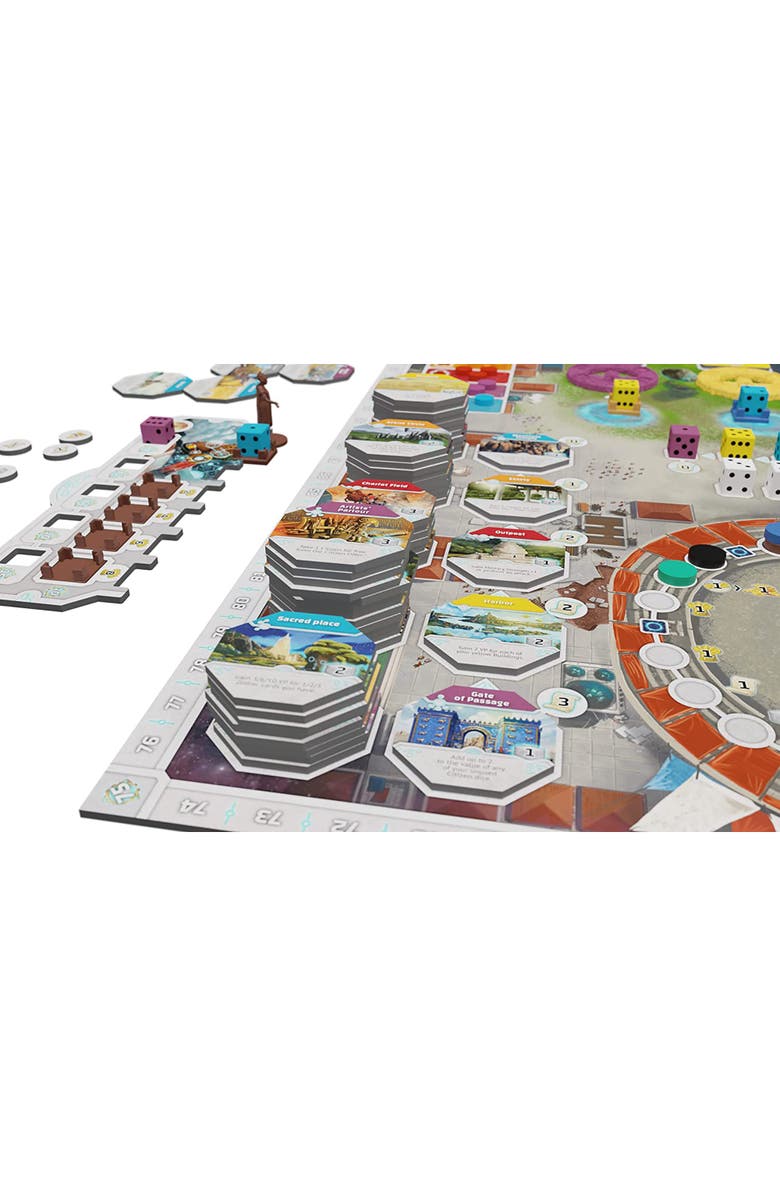 The City of Games Origins First Builders City Building Game, Alternate, color, Multicolored