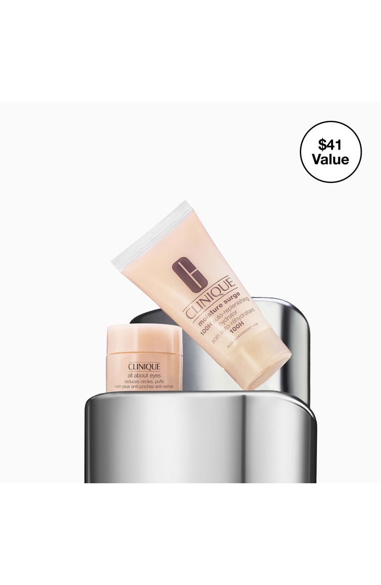 Clinique Merry Moisture: Moisture Surge Mini Skincare Gift Set $41 Value, Alternate, color,