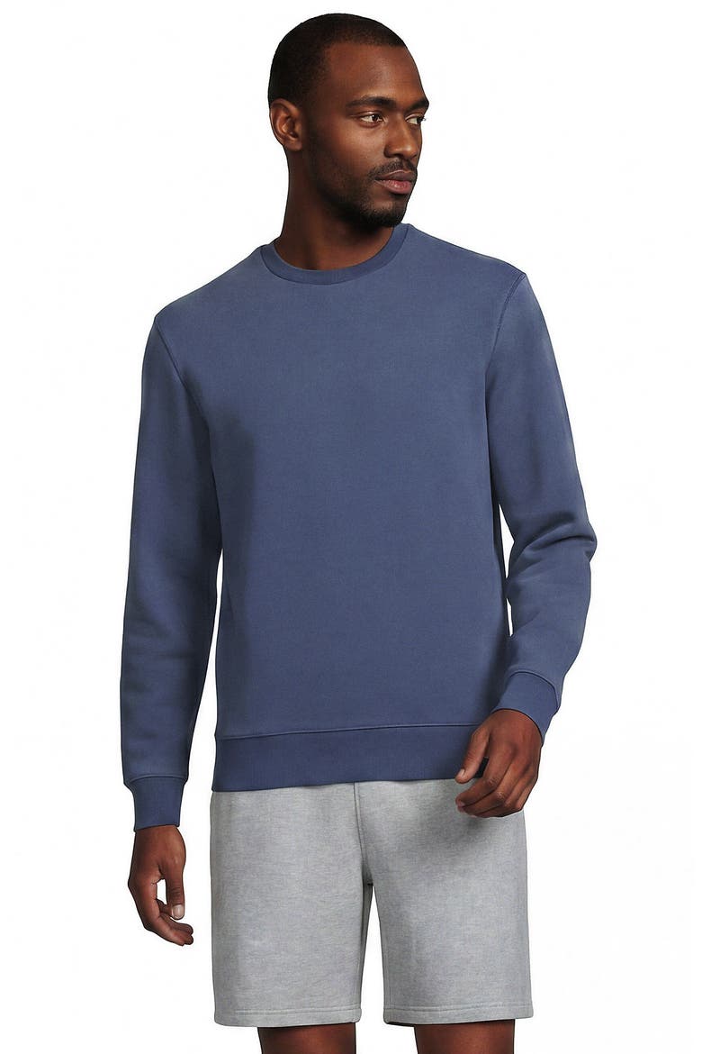 Long Sleeve Serious Sweats Crew Sweatshirt, Main, color, Nightfall Blue