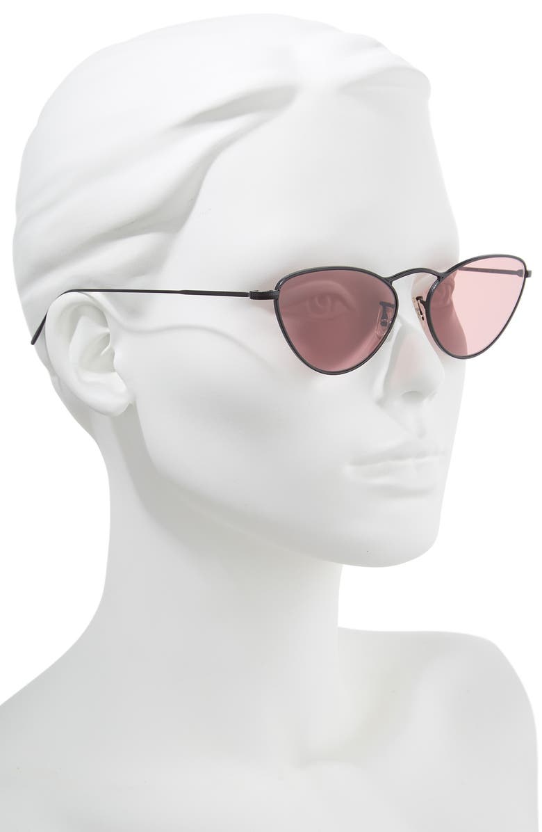 Oliver Peoples Lelaina 56mm Photochromic Cat Eye Sunglasses, Alternate, color,