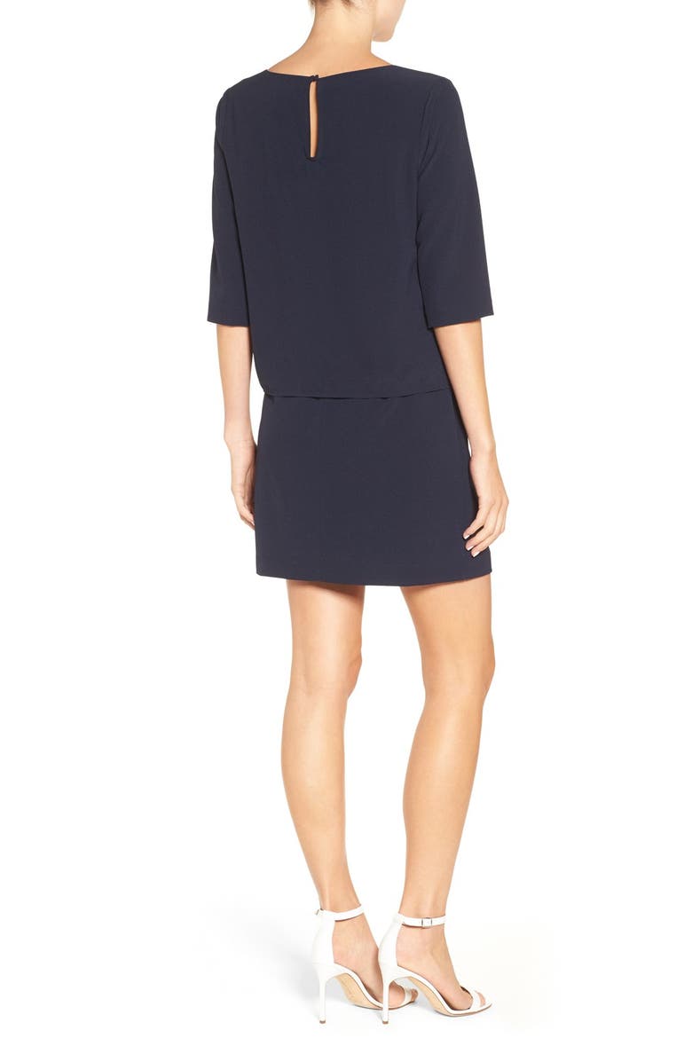 'Tenley' Shift Dress, Alternate, color, INK