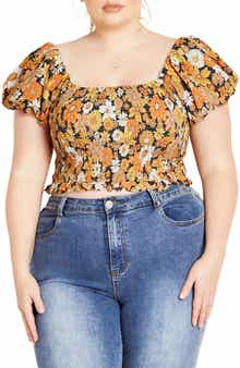 Naomi Smocked Off the Shoulder Top