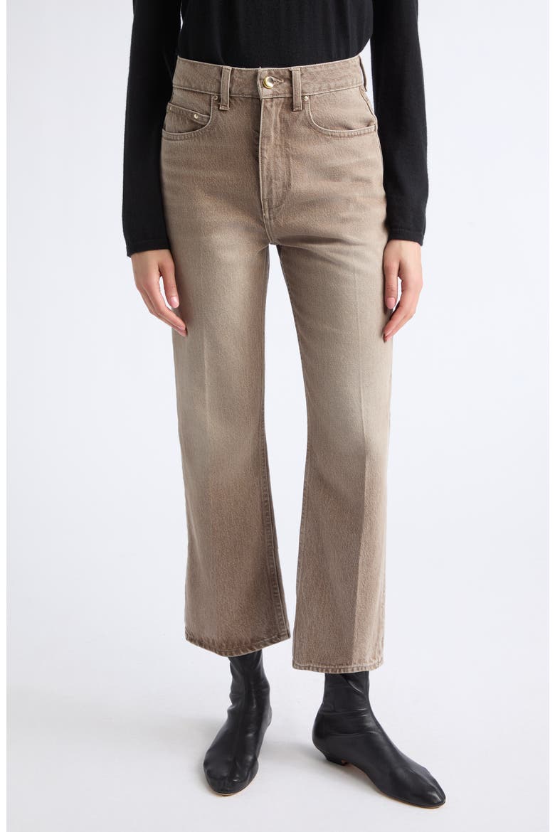 Drift High Waist Straight Leg Jeans, Main, color, RYE WASH