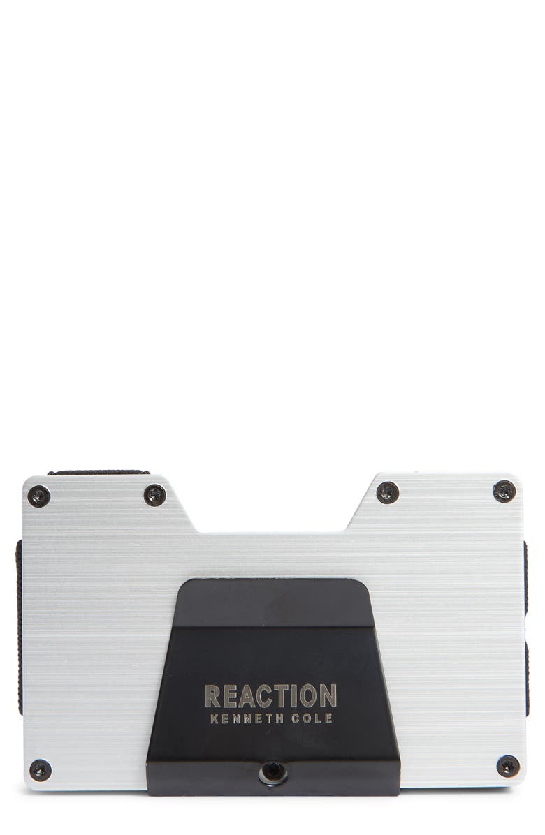Kenneth Cole Hard Sided Wallet, Main, color, Silver