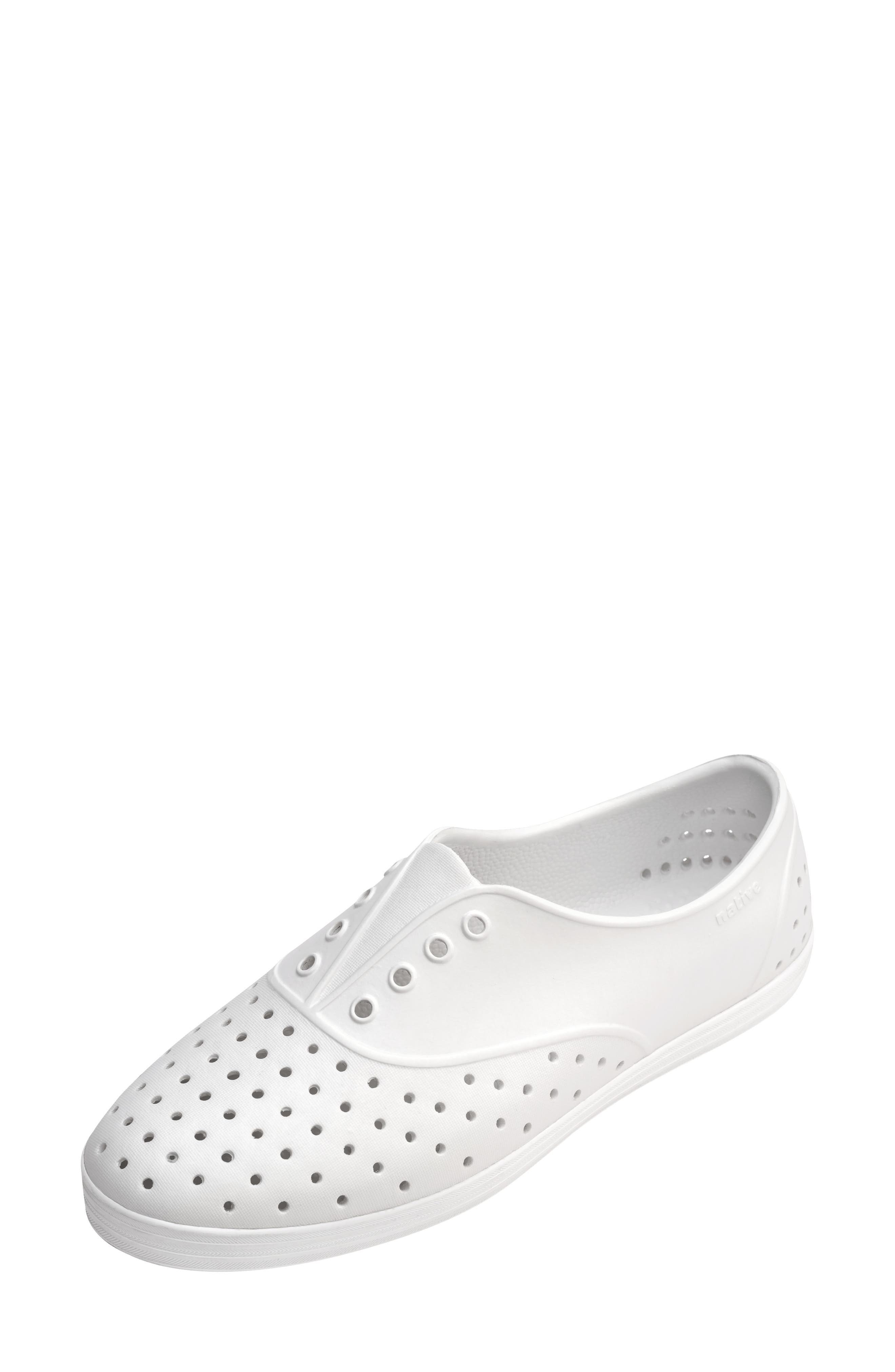 Jericho Wanderfoam Sneaker, Main, color, SHELL WHITE/ SHELL WHITE