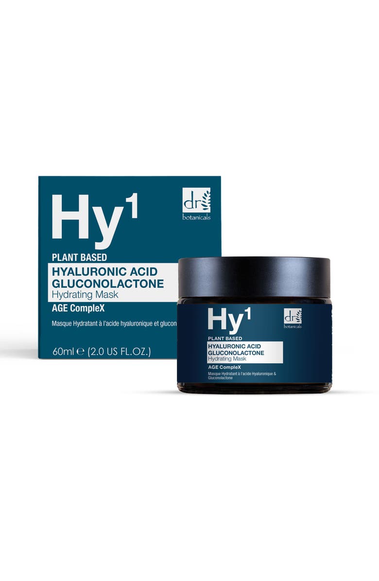 SKINCHEMISTS Hyaluronic Acid 1% & Gluconolactone Mask 60ml, Alternate, color, White
