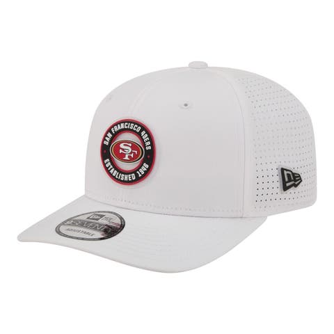 Men's New Era  White San Francisco 49ers COOLERA 9SEVENTY Adjustable Hat