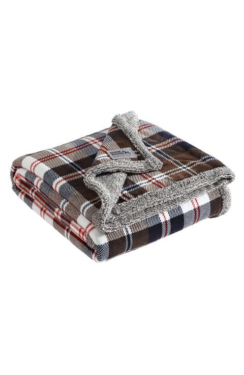Trailhead Plaid Throw Blanket