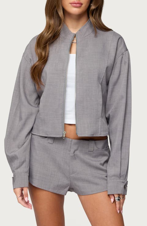 Roshelle High Neck Jacket