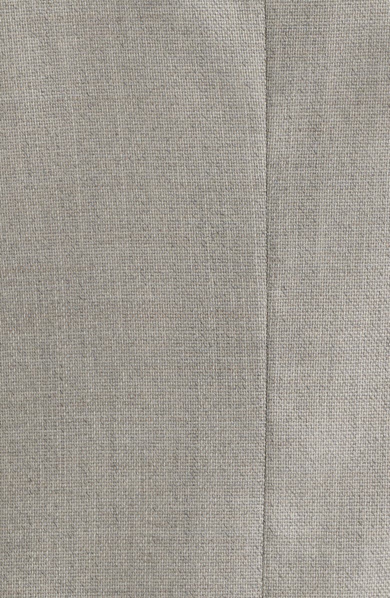 Heritage Gold Weightless Light Grey Flat Front Stretch Wool Suit Jacket, Alternate, color, Light Grey