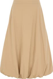ALIGNE Nola Organic Cotton Bubble Midi Skirt