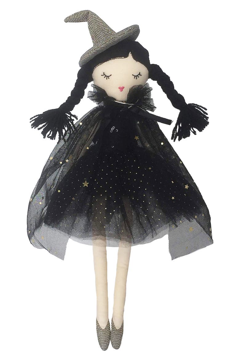 Cassandra Witch Doll, Main, color, BLACK