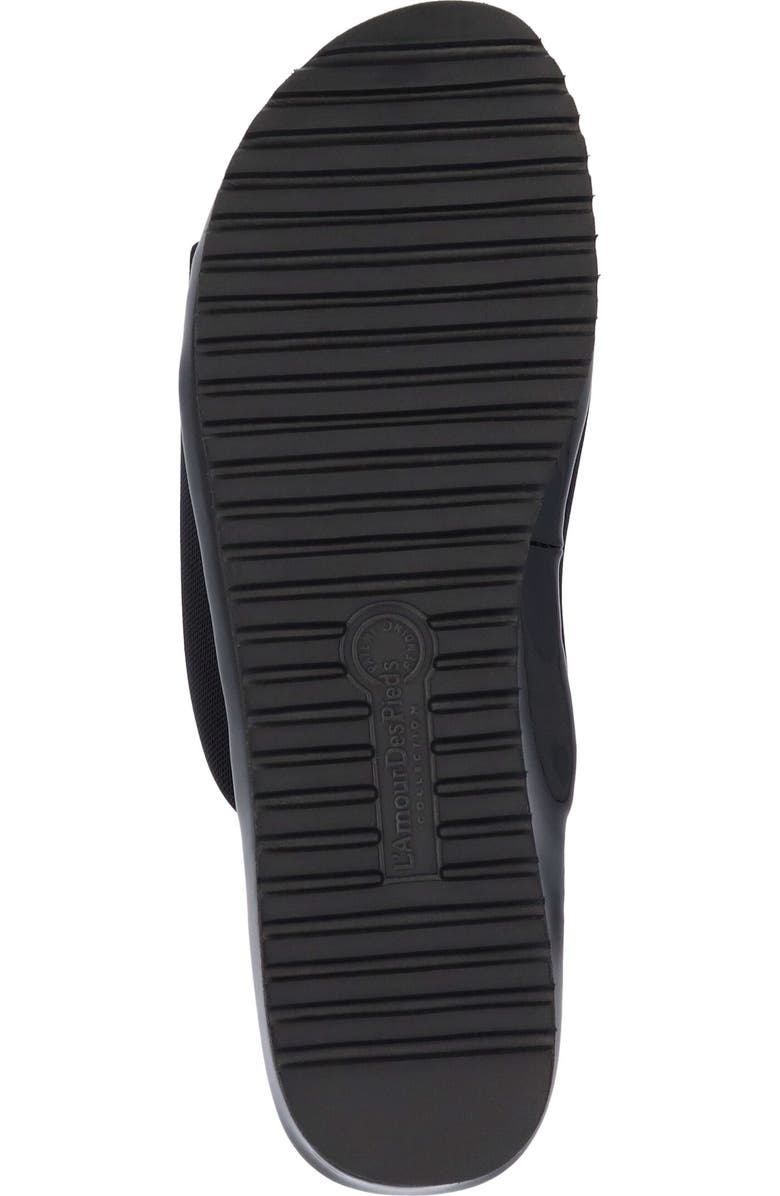 L'Amour des Pieds Azisa Sandal, Alternate, color, Black