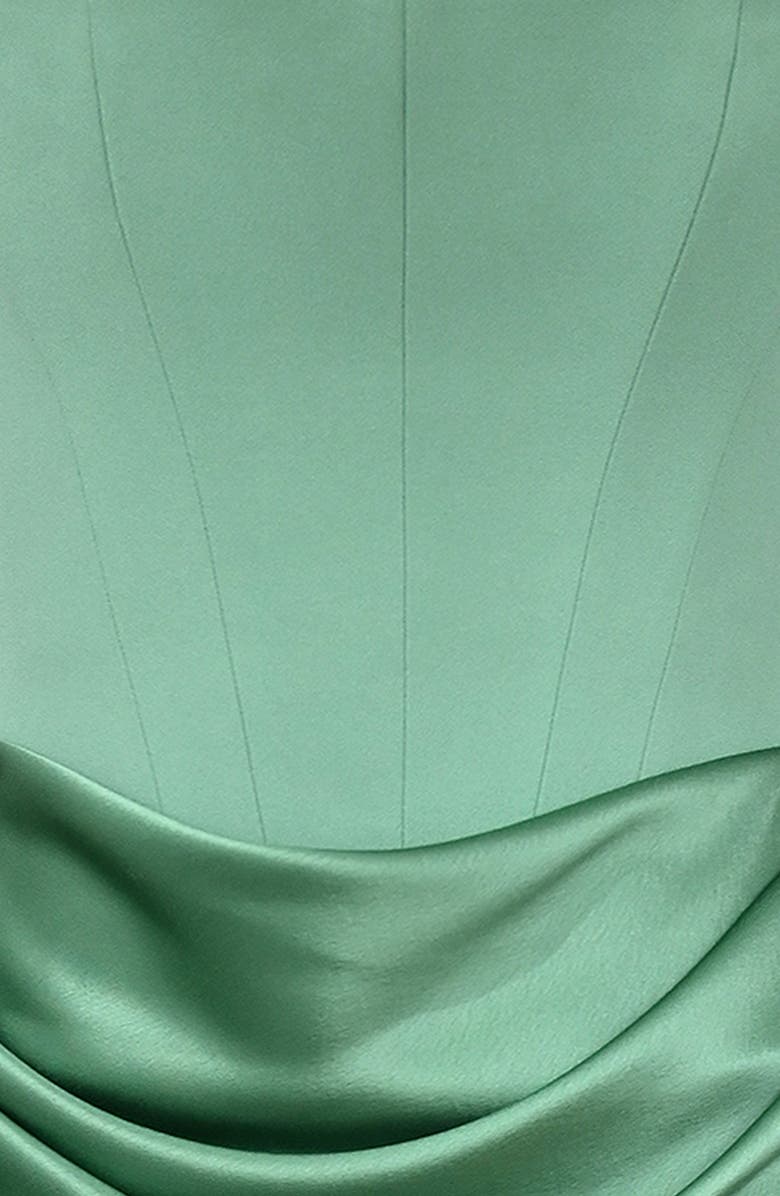 HOUSE OF CB Persephone Strapless Maxi Cocktail Dress, Alternate, color, Feld Spar