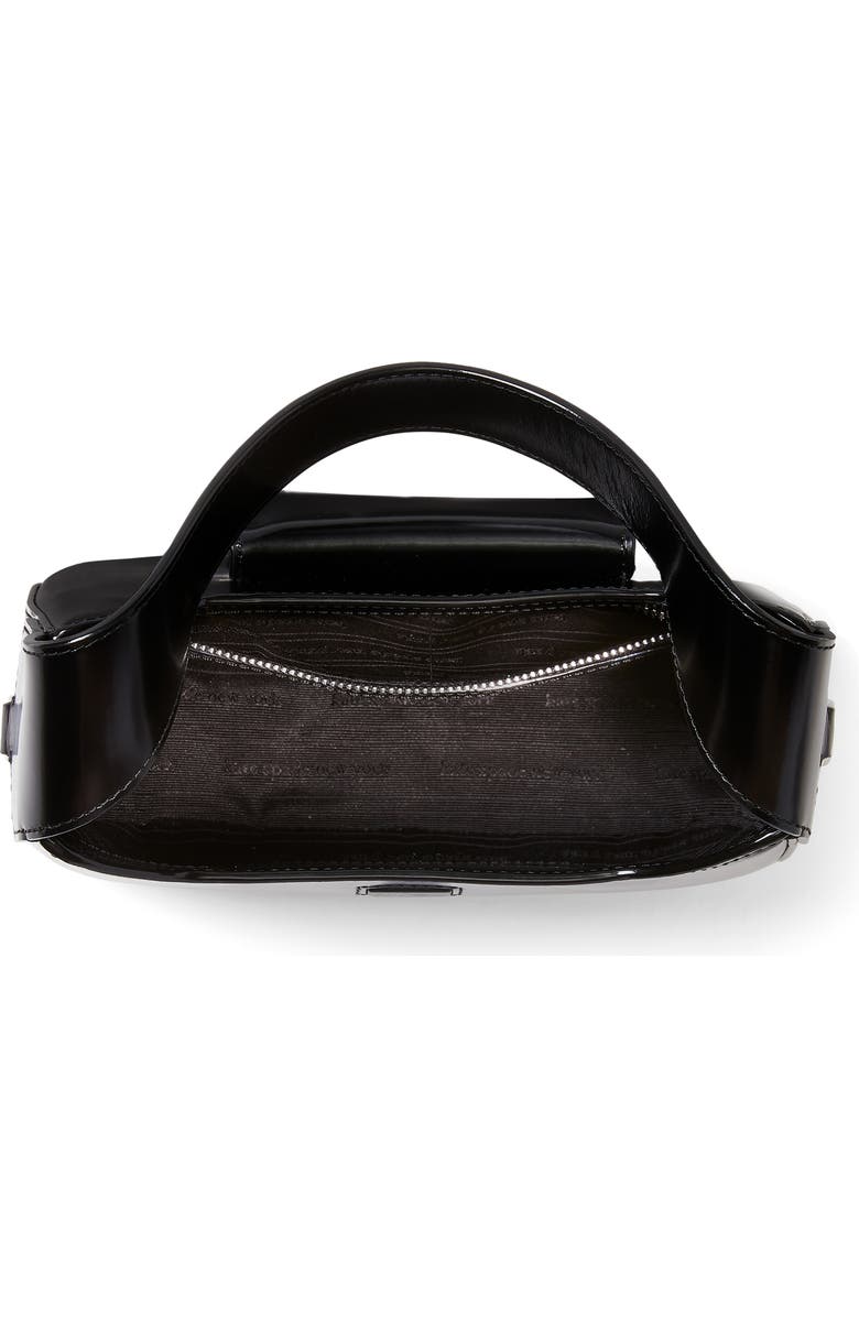 Kate Spade New York mini sam icon spazzolato leather shoulder bag, Alternate, color,