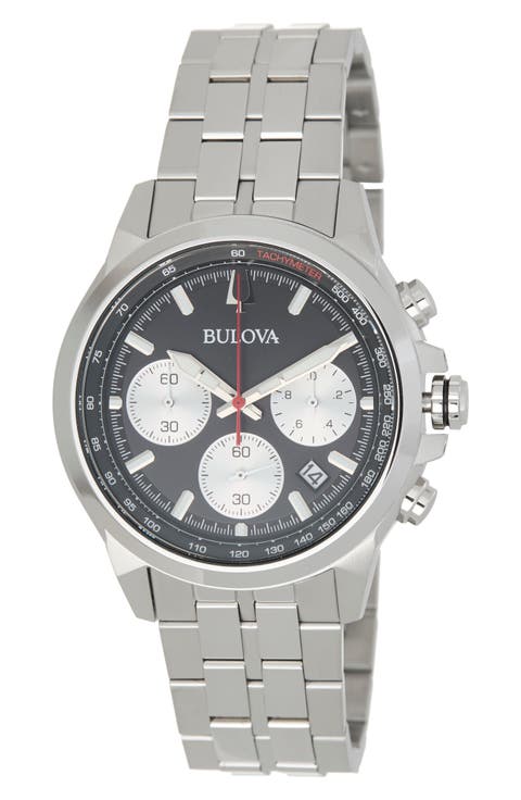 Classic Chronograph Bracelet Watch, 45mm