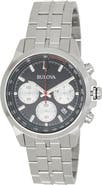 BULOVA Classic Chronograph Bracelet Watch, 45mm