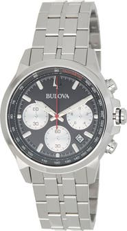 BULOVA Classic Chronograph Bracelet Watch, 45mm