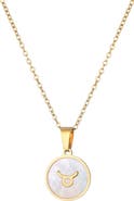 Adornia Zodiac Pendant Necklace
