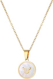 Adornia Zodiac Pendant Necklace