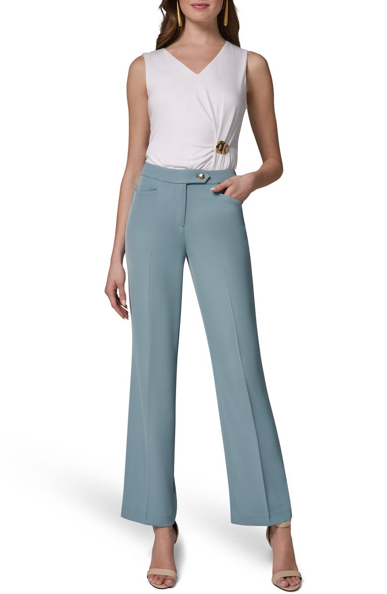 Donna Karan New York Straight Leg Ankle Pants, Alternate, color, 