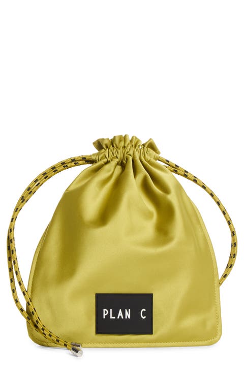 Satin Bucket Bag
