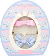 Bits & Bows Easter Egg Bows and Bracelet Set