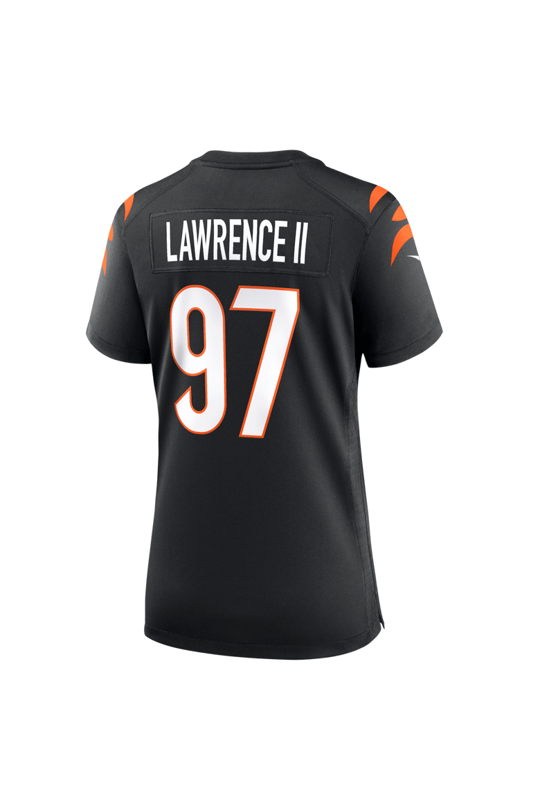 Women's Nike Dexter Lawrence II Black Cincinnati Bengals Game Jersey, Alternate, color, Black