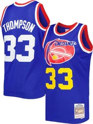 Mitchell & Ness Men's Mitchell & Ness David Thompson Royal Royal Hardwood Classics 1975/76 Swingman Jersey