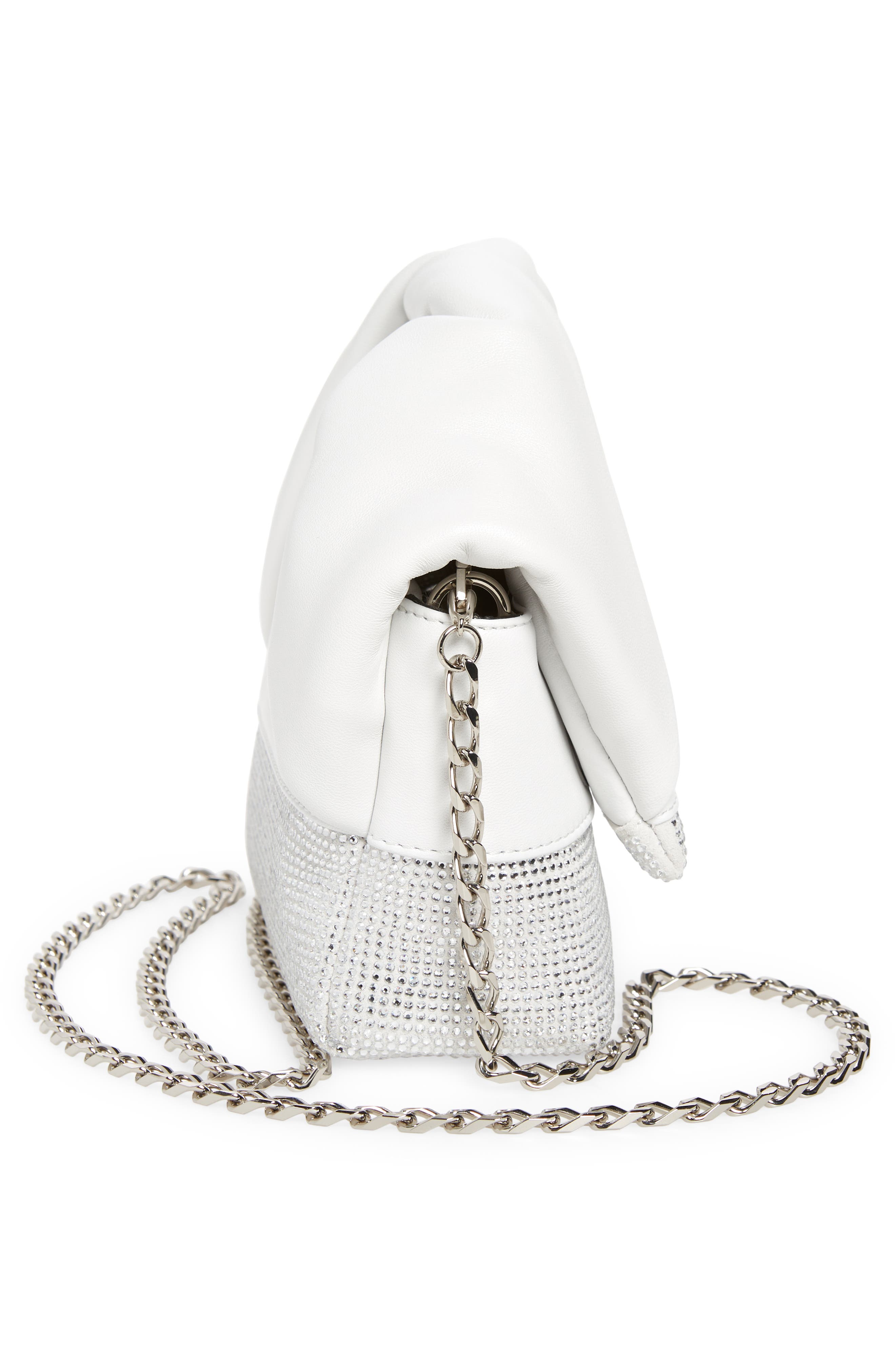 JW Anderson Small Crystal Twister Bag, Alternate, color, 