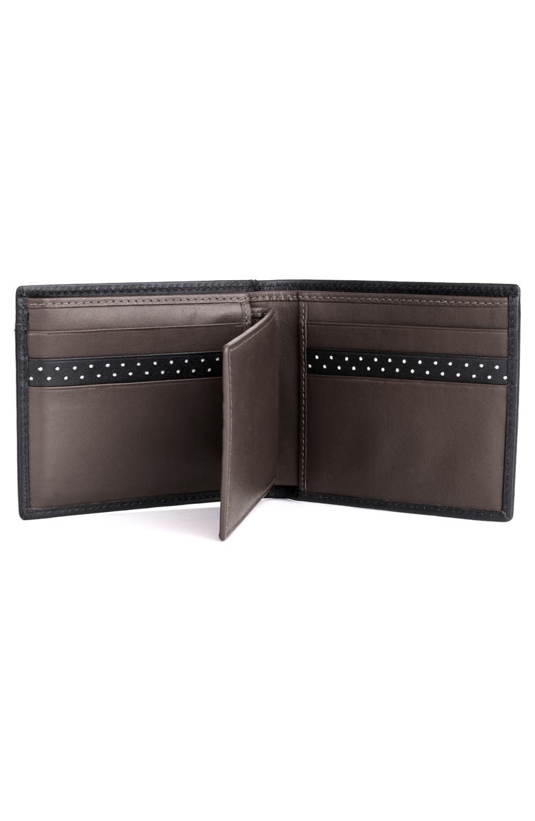 BUXTON RFID Convertible Thinfold Leather Wallet, Alternate, color, Black