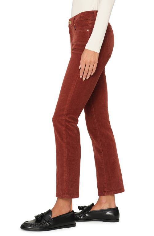 Dl1961 Mara Instasculpt High Waist Ankle Straight Leg Corduroy Jeans In Multi