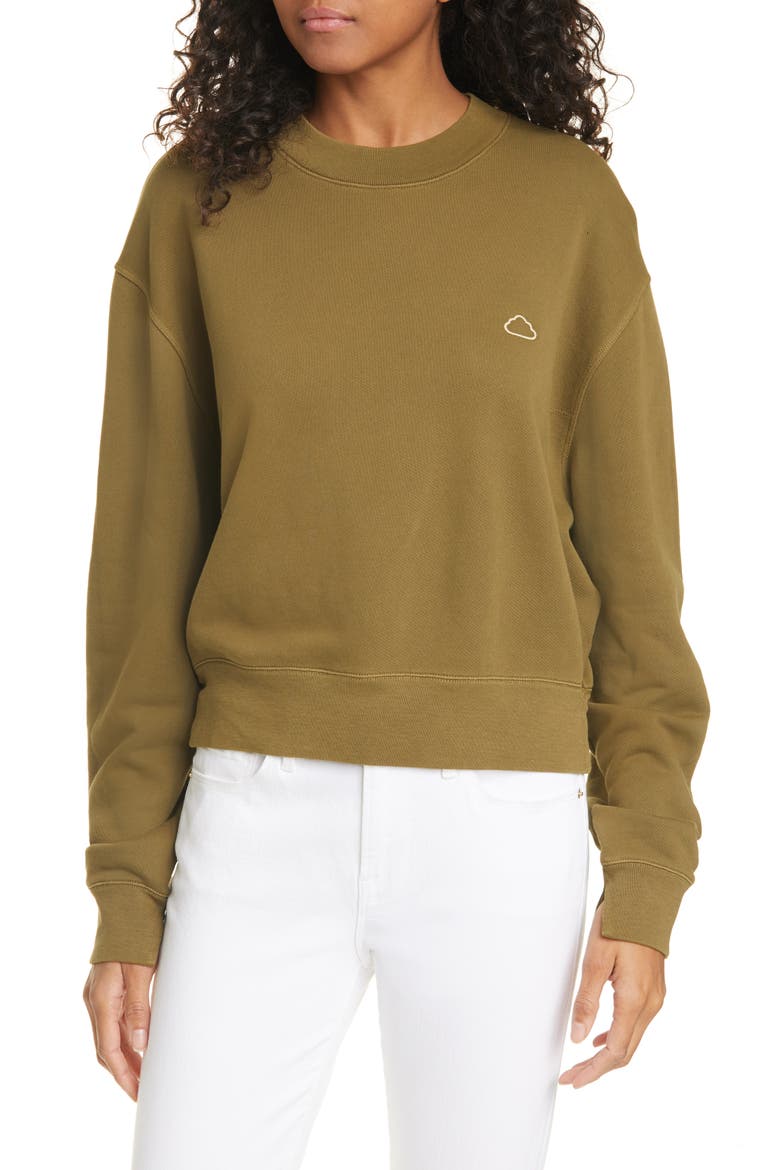 Easy Organic Cotton Sweatshirt, Main, color, FADED OD
