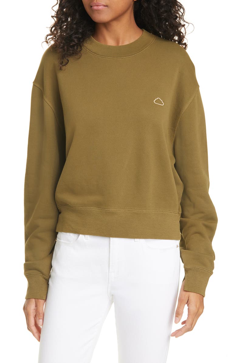 FRAME Easy Organic Cotton Sweatshirt, Main, color,