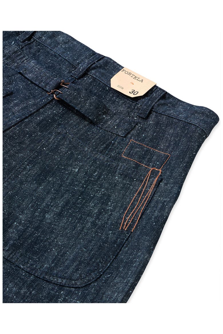 Russell Indigo Rinse Denim Trousers, Alternate, color, BLUE