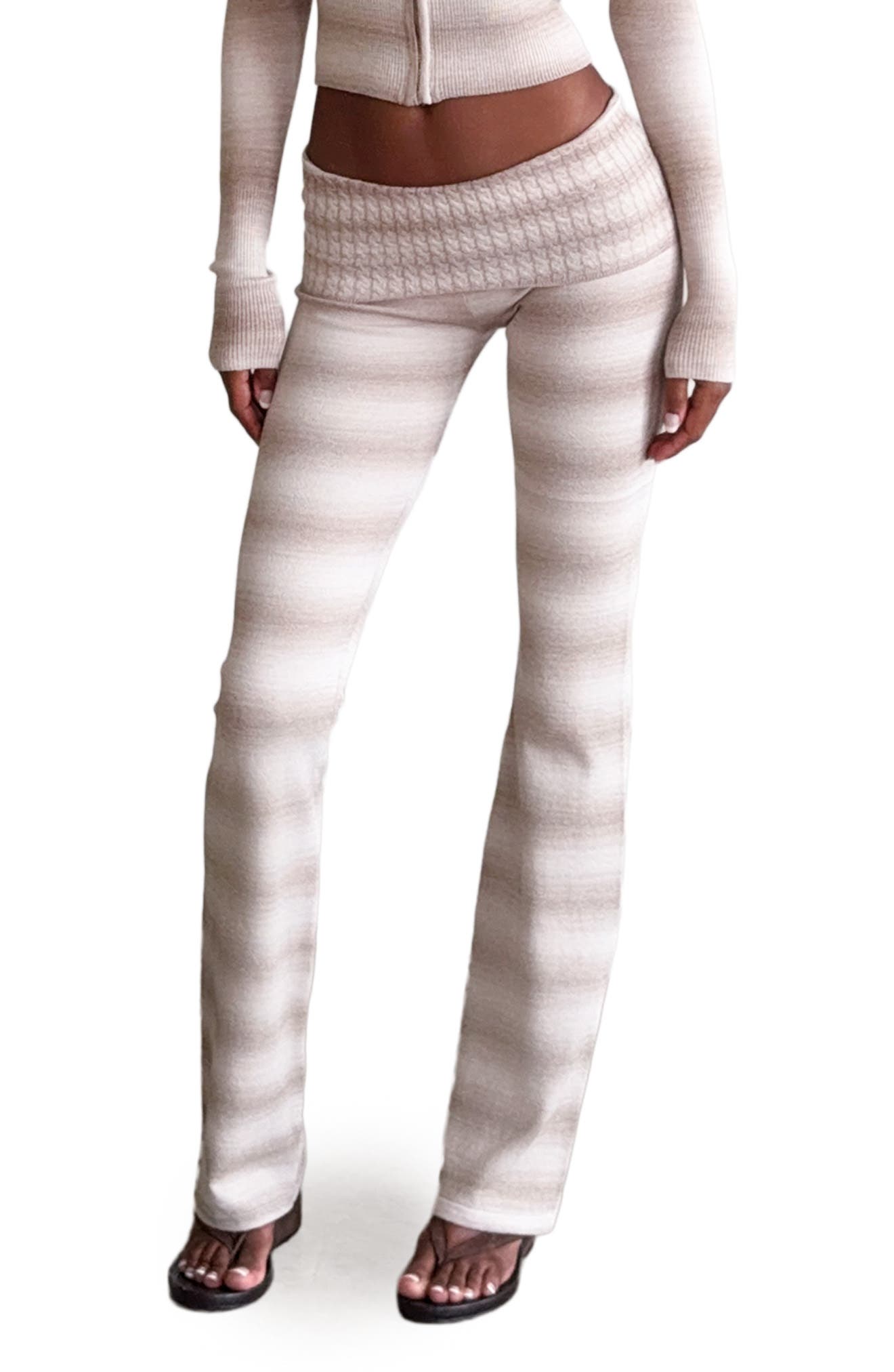 selected TAUPE OMBRE STRIPE