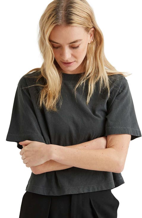 The Relaxed Crop Tee