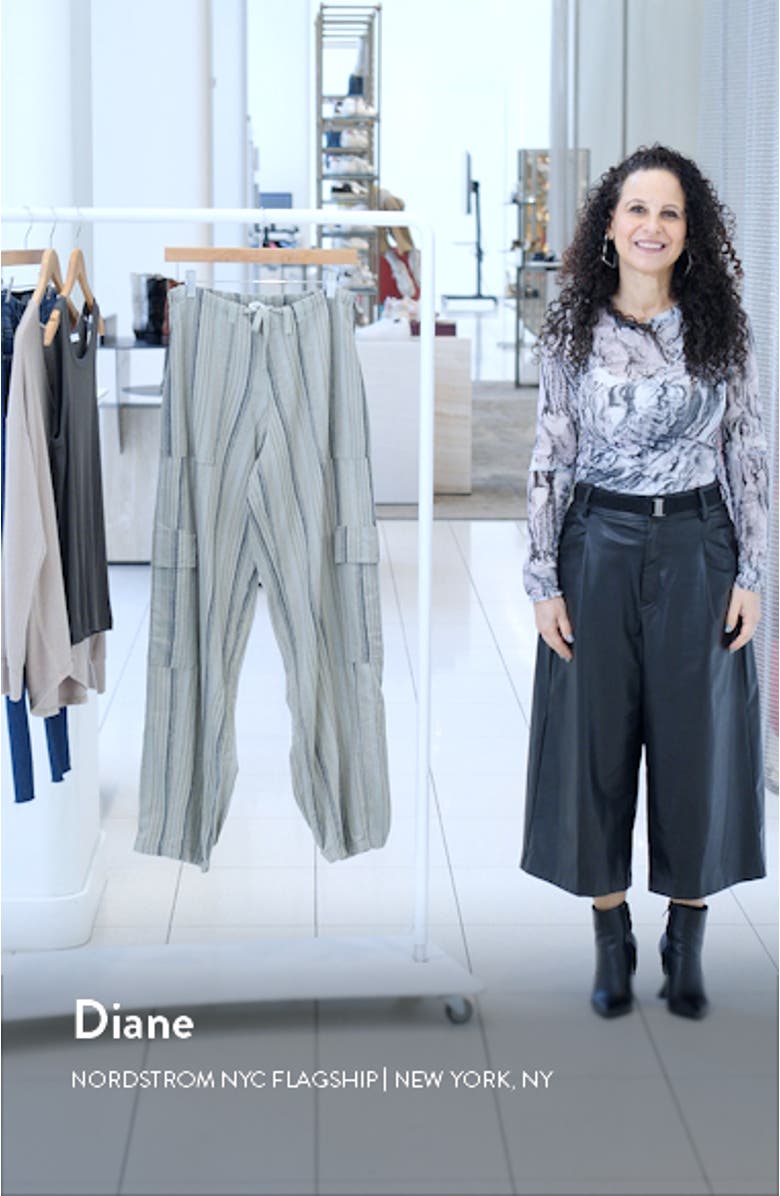 Stripe Cargo Pants, sales video thumbnail